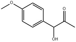 1-HYDROXY-1-(4-METHOXY-PHENYL)-PROPAN-2-ONE 化学構造式