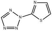 2H-Tetrazole,  2-(2-thiazolyl)-,154823-22-0,结构式