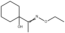 Ethanone, 1-(1-hydroxycyclohexyl)-, O-ethyloxime Structure
