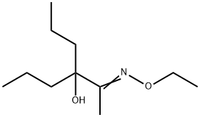 4-(N-ethoxy-C-methyl-carbonimidoyl)heptan-4-ol Structure