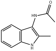 Acetamide,  N-(2-methyl-1H-indol-3-yl)- Structure