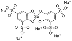 Stibophen 结构式