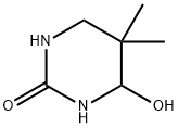 tetrahydro-4-hydroxy-5,5-dimethyl-1H-pyrimidin-2-one  Structure