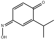 p-Benzoquinone, 2-isopropyl-, 4-oxime, (Z)- (8CI),15499-33-9,结构式