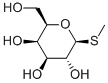 メチル1-チオ-β-D-ガラクトピラノシド 化学構造式