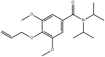 3,5-디메톡시-N,N-디이소프로필-4-(2-프로페닐옥시)벤즈아미드