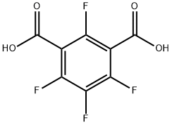 テトラフルオロイソフタル酸 化学構造式