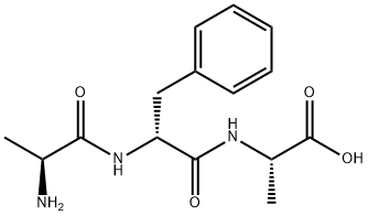 H-ALA-D-PHE-ALA-OH Structure