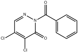 2-benzoyl-4,5-dichloro-pyridazin-3-one Structure