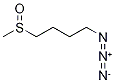 (R)-1-Azido-4-(Methylsulfinyl)-butane Structure