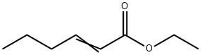 2-ヘキセン酸エチル 化学構造式