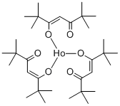 三(2,2,6,6-四甲基-3,5-庚二酮酸)钬,15522-73-3,结构式