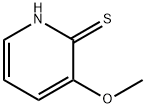 2(1H)-Pyridinethione,3-methoxy-(9CI) 结构式