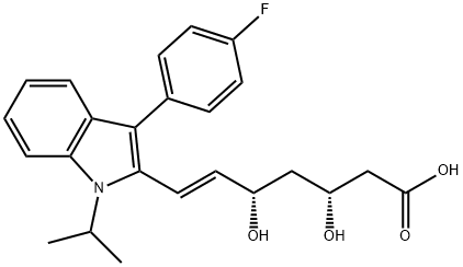 (+)-3R,5S-FLUVASTATIN SODIUM SALT