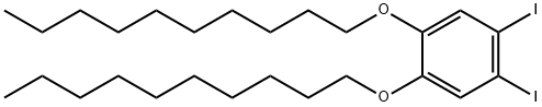 1,2-DIIODO-4,5-(DIDECYLOXY)BENZENE 结构式