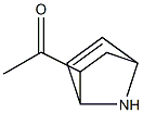 Ethanone, 1-(7-azabicyclo[2.2.1]hept-5-en-2-yl)-, endo- (9CI) Structure