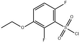 3-Ethoxy-2,6-difluorobenzenesulfonylchloride 结构式