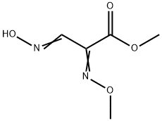 Propanoic acid, 3-(hydroxyimino)-2-(methoxyimino)-, methyl ester (9CI) 结构式