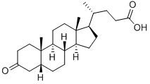 1553-56-6 3-オキソ-5β-コラン-24-酸