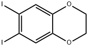 6,7-DIIODOBENZO(1,4)DIOXAN Struktur