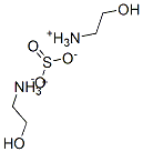 bis[(2-hydroxyethyl)ammonium] sulphite 化学構造式