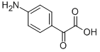 2-(4-氨基苯基)-2-氧代乙酸 结构式