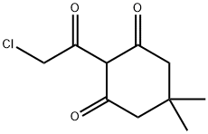 1,3-Cyclohexanedione, 2-(chloroacetyl)-5,5-dimethyl- (9CI),155372-77-3,结构式