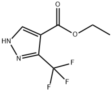 ETHYL 3-(TRIFLUOROMETHYL)PYRAZOLE-4-CARBOXYLATE Structure