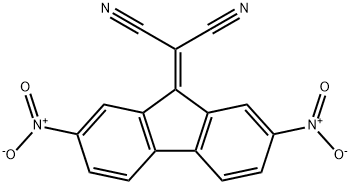 (2,7-dinitro-9H-fluoren-9-ylidene)malononitrile,15538-90-6,结构式