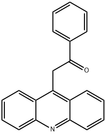 2-(9-ACRIDINYL)-1-PHENYLETHANONE Struktur