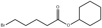 5-Bromopentanoic acid, cyclohexyl ester 结构式