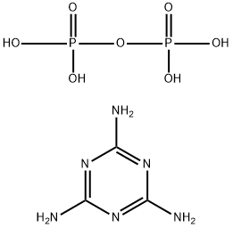 三聚氰胺聚磷酸盐 结构式