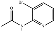 N-(3-Bromo-2-pyridinyl)-acetamide 化学構造式