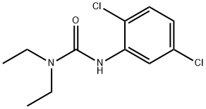 3-(2,5-ジクロロフェニル)-1,1-ジエチル尿素 化学構造式