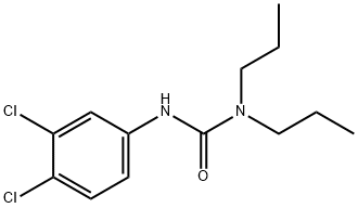 3-(3,4-Dichlorophenyl)-1,1-dipropylurea 结构式
