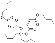 6,6-二丁基-4,8,11-三氧代-5,7,12-三氧杂-6-锡杂十六烷-2,9-二烯酸(Z,Z)丁基酯,15546-16-4,结构式