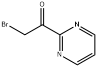 Ethanone, 2-bromo-1-(2-pyrimidinyl)- Structure