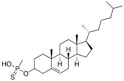 cholesterol-3-O-methylthiophosphonate Structure