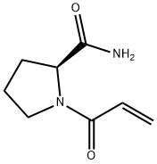 2-Pyrrolidinecarboxamide,1-(1-oxo-2-propenyl)-,(S)-(9CI) 结构式