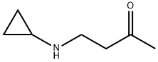 2-Butanone, 4-(cyclopropylamino)- (9CI) Structure