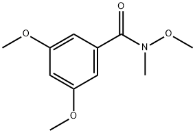 N,3,5-TRIMETHOXY-N-METHYLBENZAMIDE Struktur