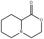 Pyrido[2,1-c][1,4]oxazin-1(6H)-one,  hexahydro- Structure