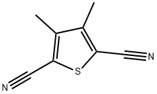 3,4-二甲基噻吩-2,5-二羰基腈,155632-41-0,结构式