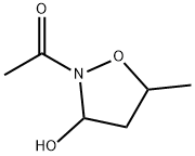 3-Isoxazolidinol, 2-acetyl-5-methyl- (9CI) Structure