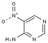 4-Pyrimidinamine, 5-nitro- (9CI) Structure