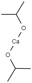 カルシウムジ(2-プロパノラート) 化学構造式