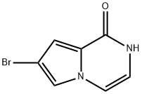 7-Bromo-1H,2H-pyrrolo[1,2-a]pyrazin-1-one Structure