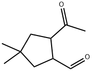 Cyclopentanecarboxaldehyde, 2-acetyl-4,4-dimethyl- (9CI),155785-06-1,结构式