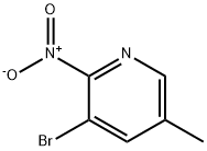 3-Bromo-5-methyl-2-nitropyridine Struktur