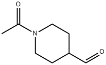1-乙酰基-哌啶-4-甲醛,155826-26-9,结构式